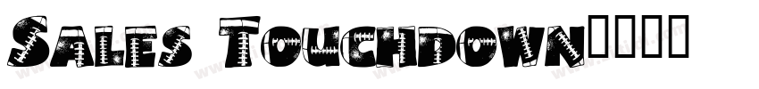 Sales Touchdown字体转换